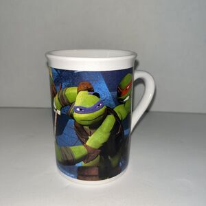 Ninja Turtles Coffee Mug. TMNT. Teenage Mutant Ninja Turtle 2014 Viacom Mug.